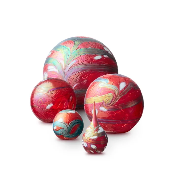 Kristalglas Elements Red