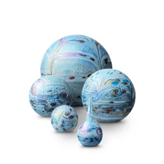 Kristalglas Elements Sea Blue
