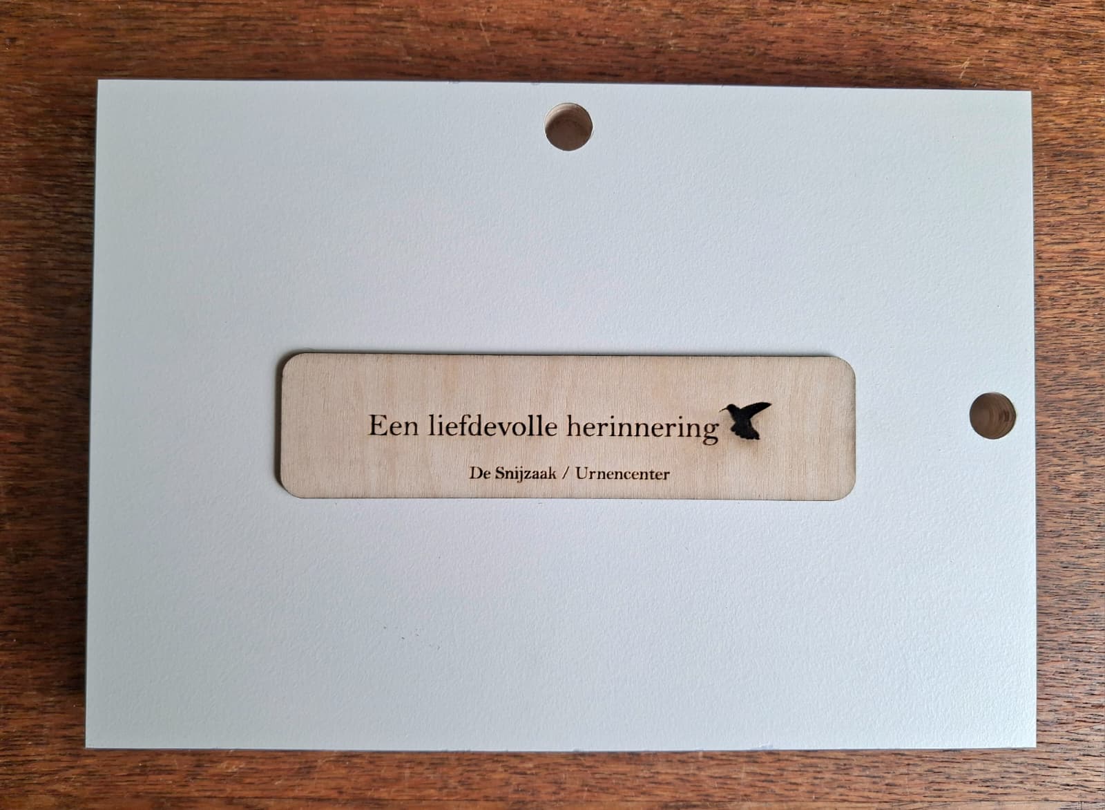 Orchidee - Wandurn Berkenhout - personaliseer met eigen gravure - Imagen 8