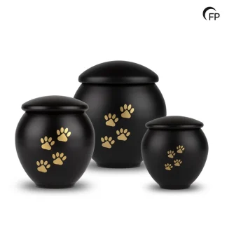 Metaal Dierenurn Eternal Black